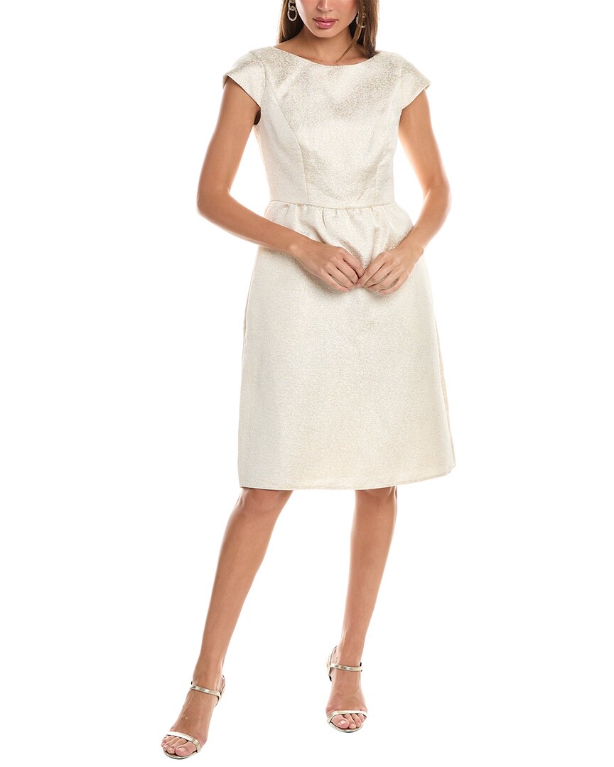 

Жаккардовое коктейльное платье Dessy Collection THE DESSY GROUP, белый