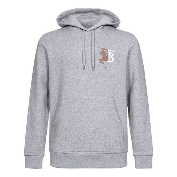 

Толстовка men sweatshirt sweat in grey Burberry, серый