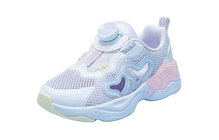 

XTEP Низкие детские беговые кроссовки с противоскользящей подошвой и амортизацией White Purple Pre school