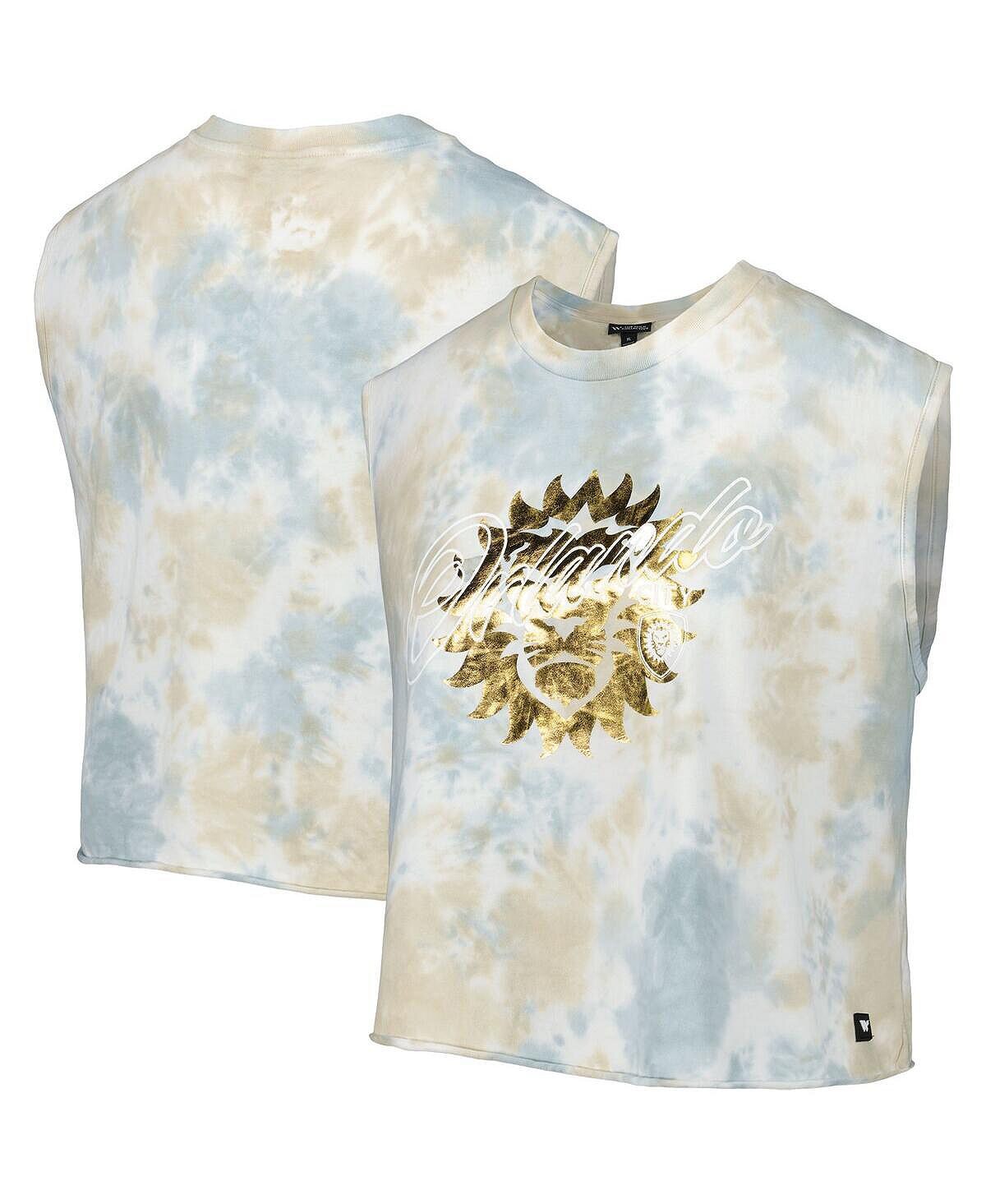 

Женская трикотажная майка Orlando City SC Tie-Dye The Wild Collective, хаки