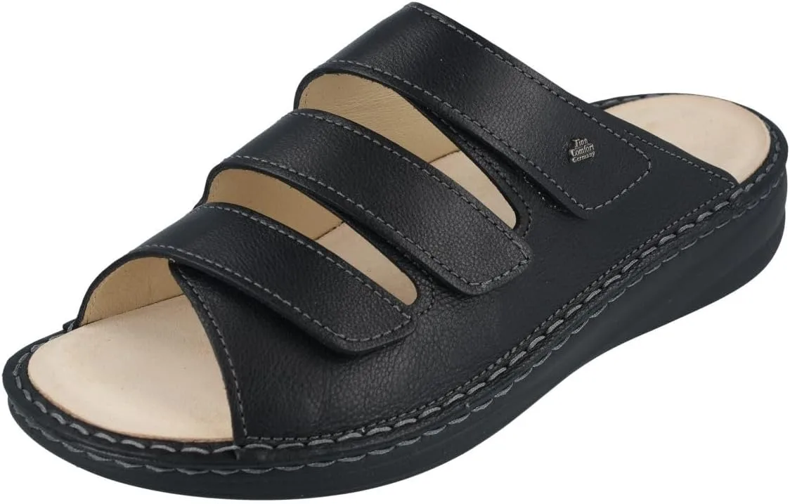 Финн Комфорт, мужское сабо Керос Finn Comfort, черный