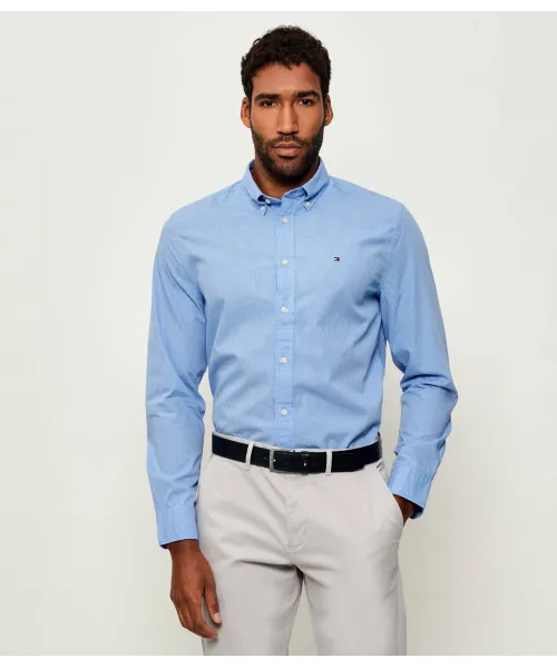 

Рубашка в клетку Regular fit Tommy Hilfiger, синий