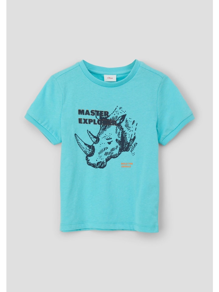 

Футболка цвета 6141_светло-бирюзовый s.Oliver, Зеленый, Футболка цвета 6141_светло-бирюзовый s.Oliver