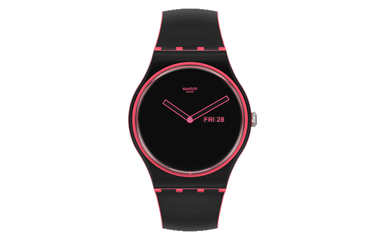

SWATCH Часы Unisex Monthly Drops Series 41mm Black Watch SO29P700, Black