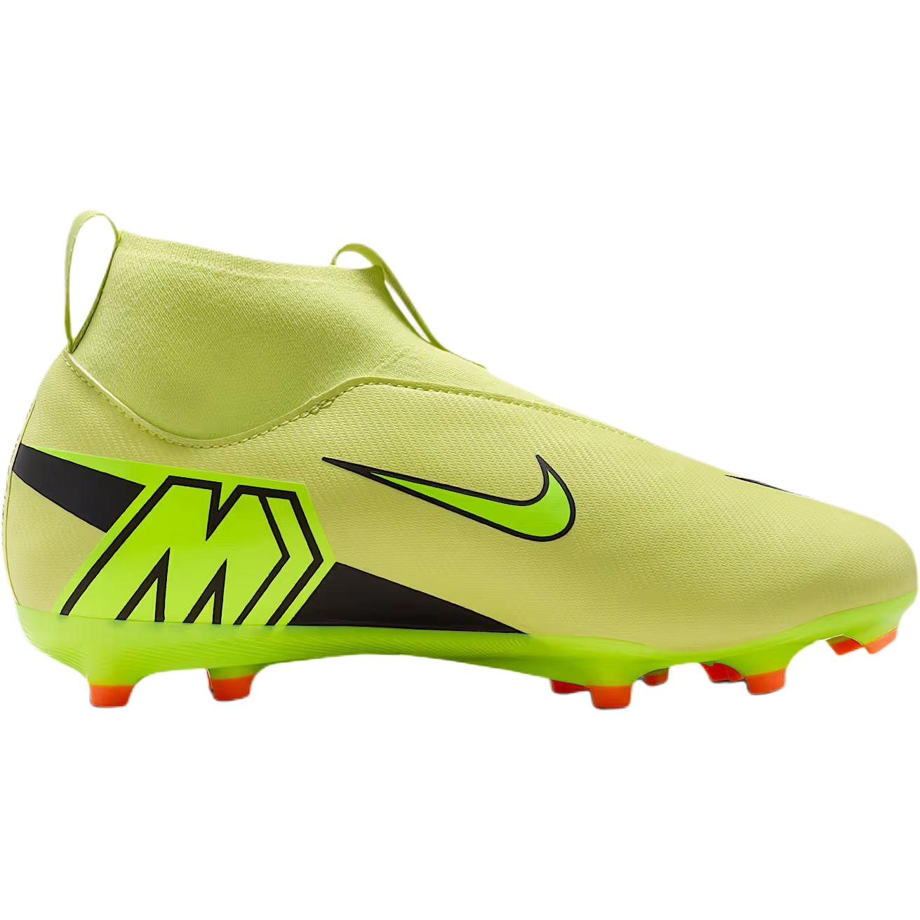 Nike Mercurial Superfly 10 высокие детские футбольные бутсы green — фото 3