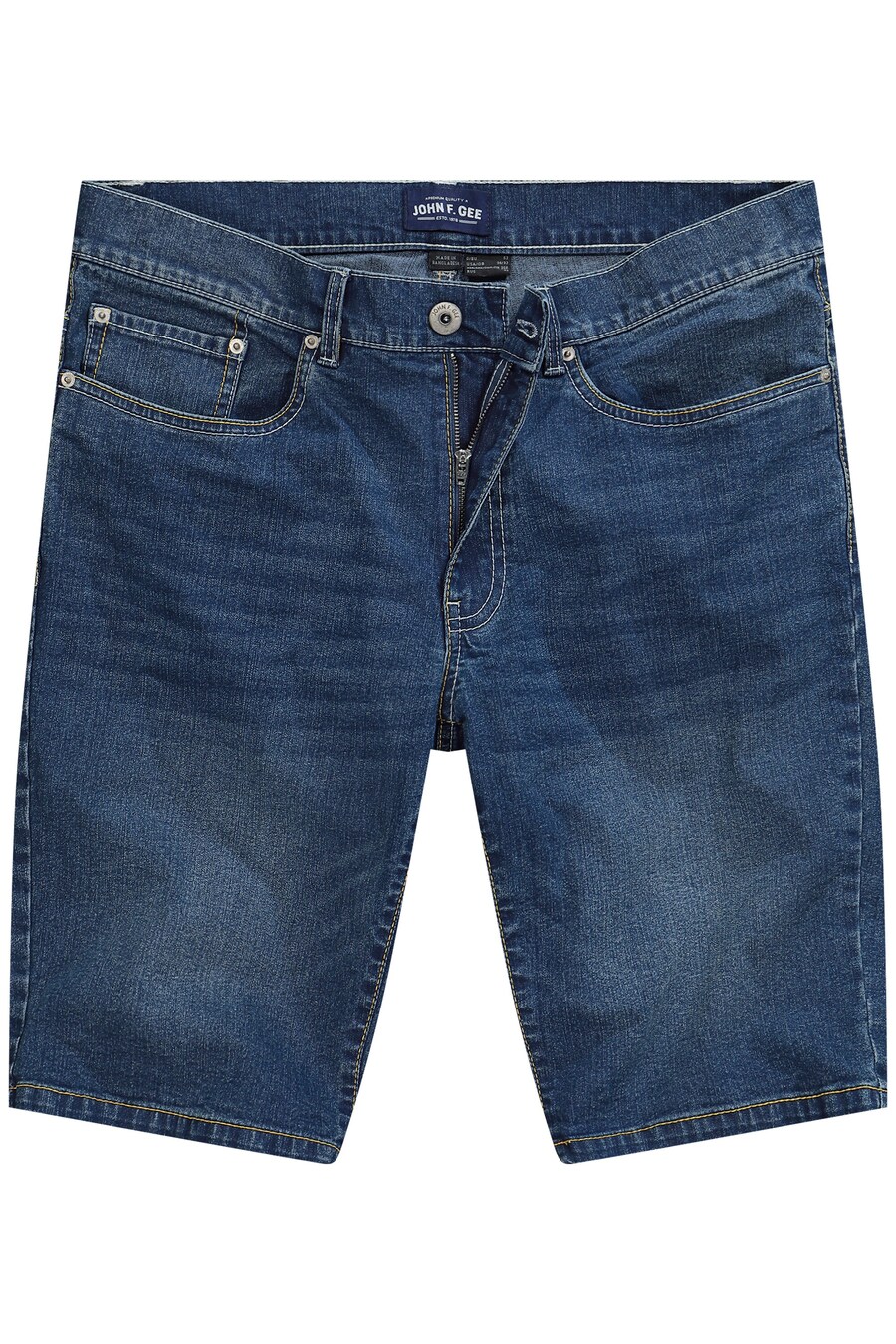 

Джинсы regular John F. Gee, цвет Light blue/Dark blue
