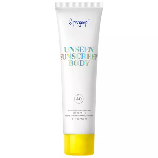 

Невидимый солнцезащитный крем для тела spf 40 Supergoop!