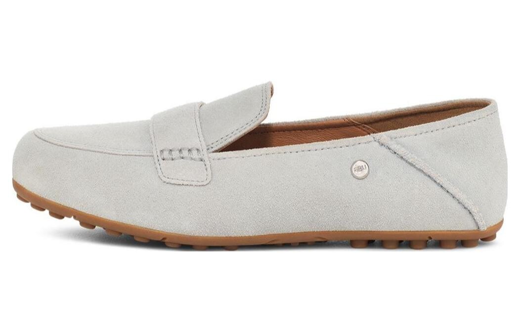 Лоферы женские низкие серые Ugg