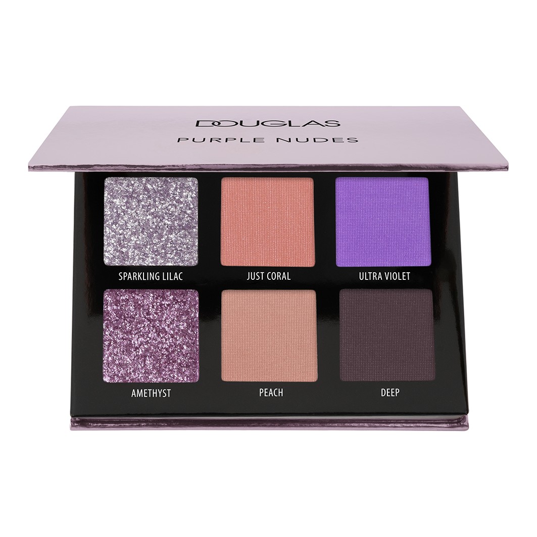 

Тени для век make-up douglas make up purple nudes mini eyeshadow palette Douglas Collection, вес 7.5 гр.