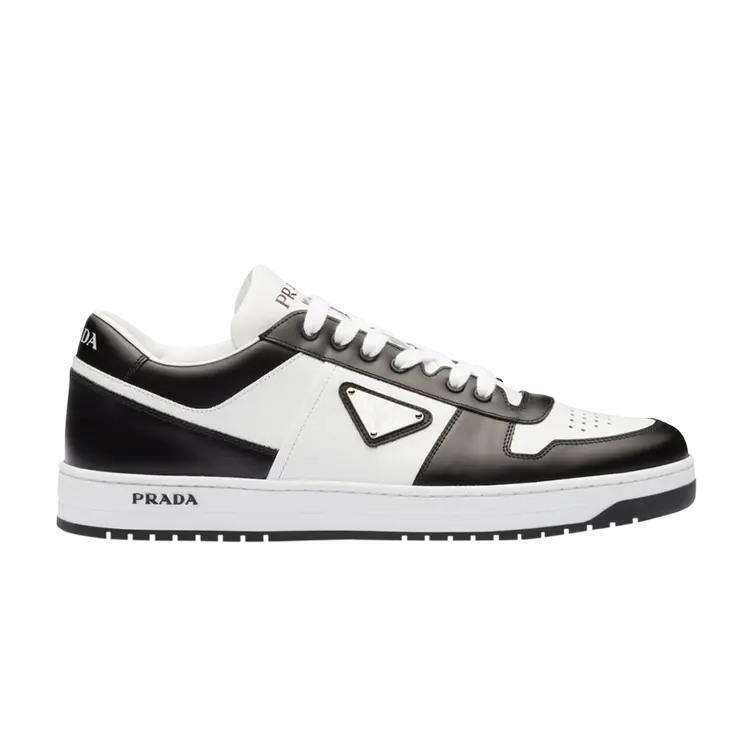 

Кроссовки Prada Downtown Leather 'White Black', белый