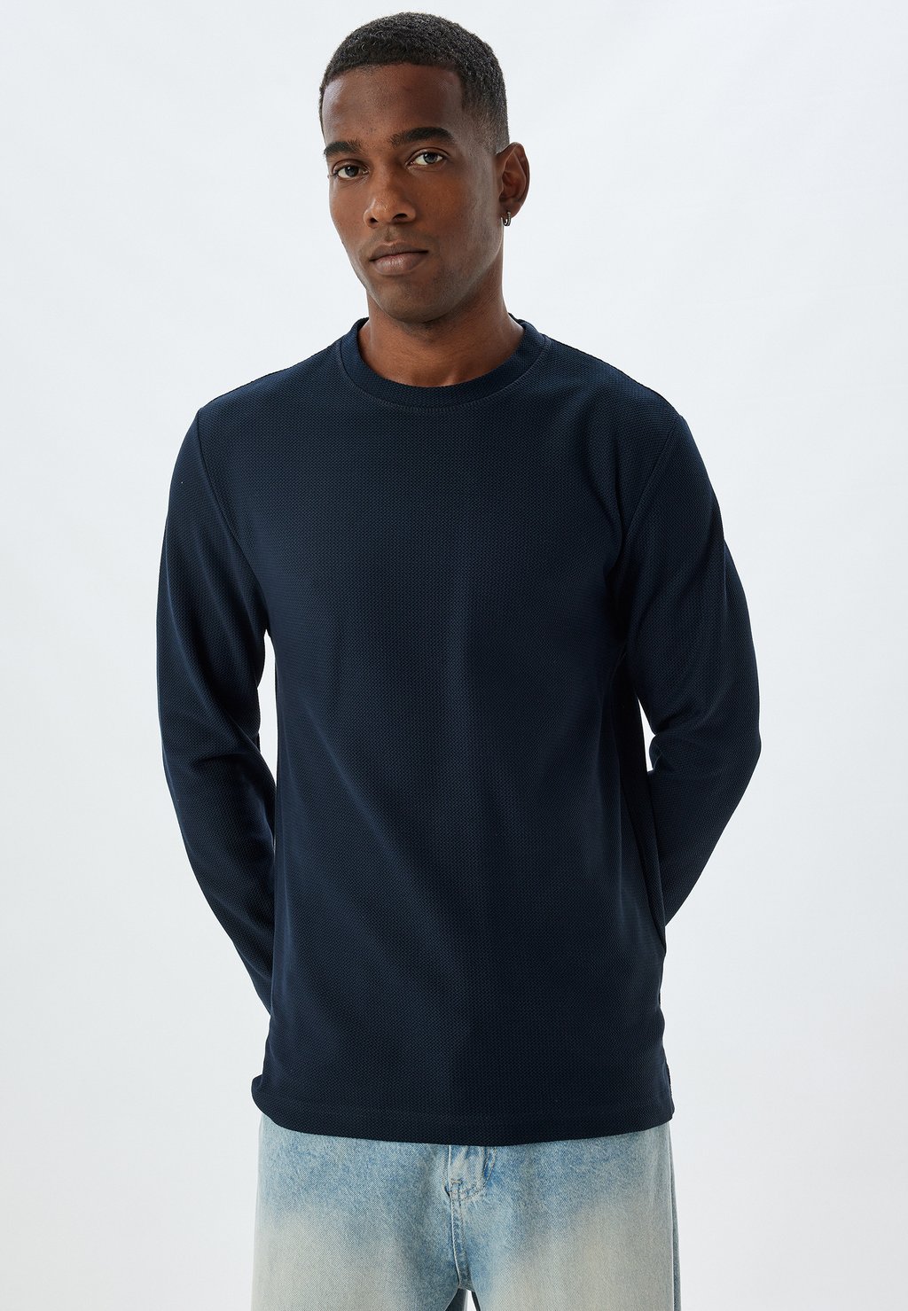 

Топ с длинными рукавами LONG SLEEVE Koton, темно-синий