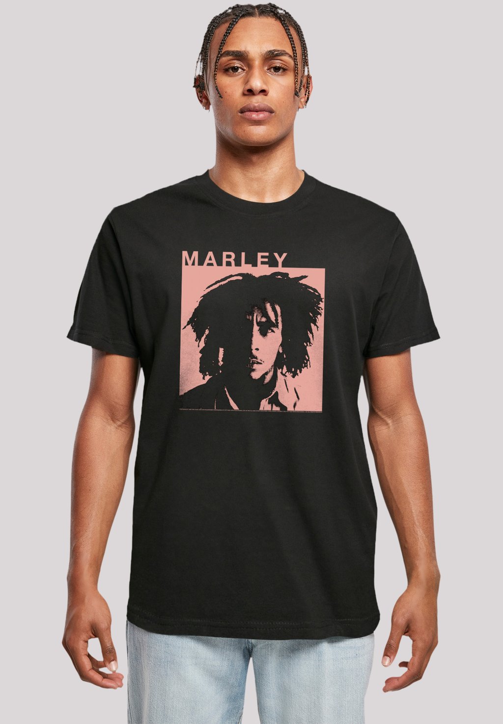

Футболка с принтом BOB MARLEY REGGAE MUSIC BY ROCK OFF F4NT4STIC, черный