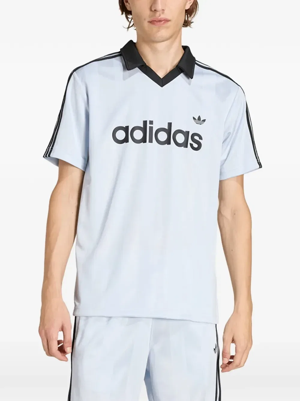 Футболка с отложным воротником Archive Adidas, белый