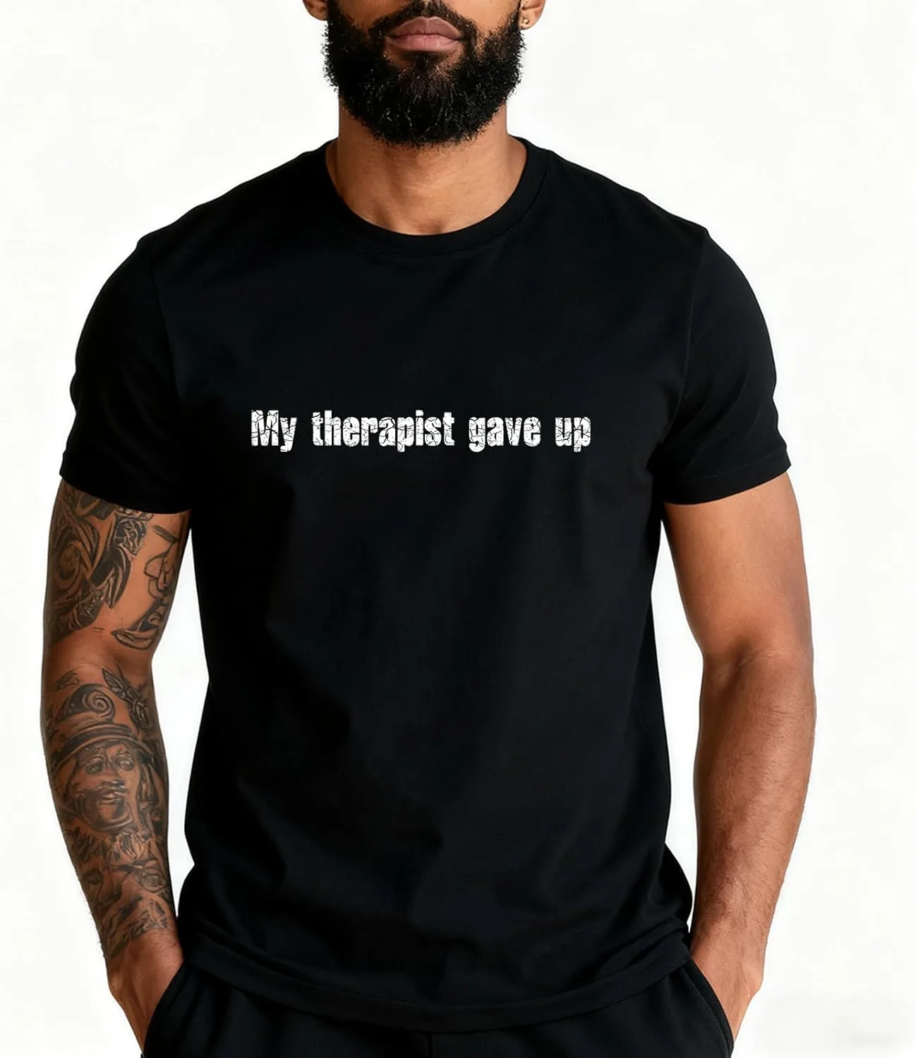 

Футболка My Therapist Gave Up Tee Qokbloi
