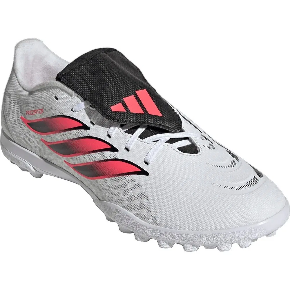 Детские футбольные бутсы для мальчиков с принтом Predator Club Ft Tf, White adidas — фото 4
