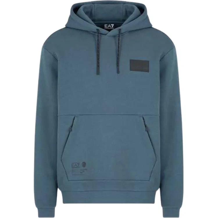 EMPORIO ARMANI Мужской свитшот с длинным рукавом Slate Gray Blue