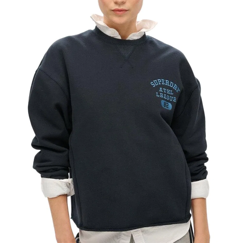 Женский свитшот с длинным рукавом Superdry, Navyblau
