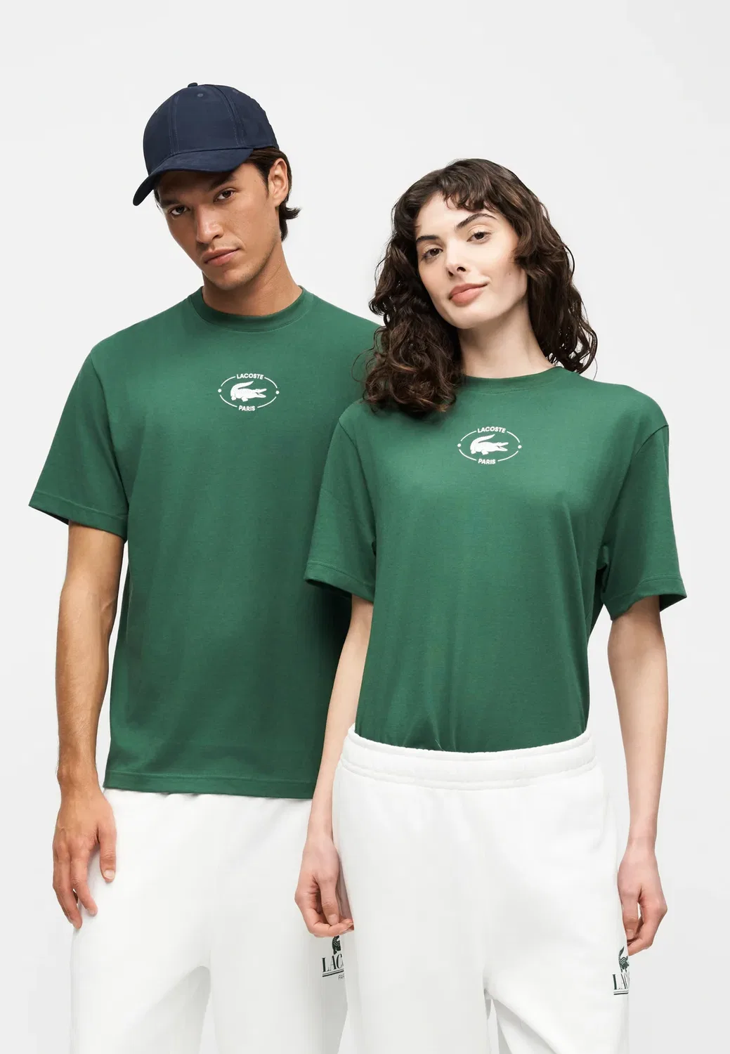 Футболка унисекс - базовая модель Lacoste, Green — фото 3