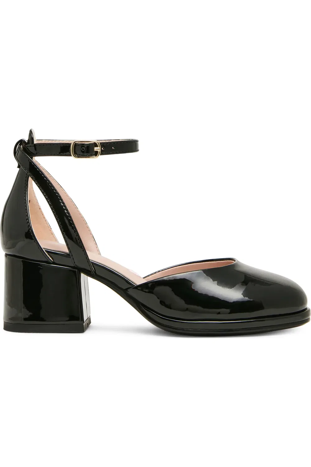 Детские туфли-лодочки на платформе и каблуке Jelinor Steve Madden, черный — фото 2