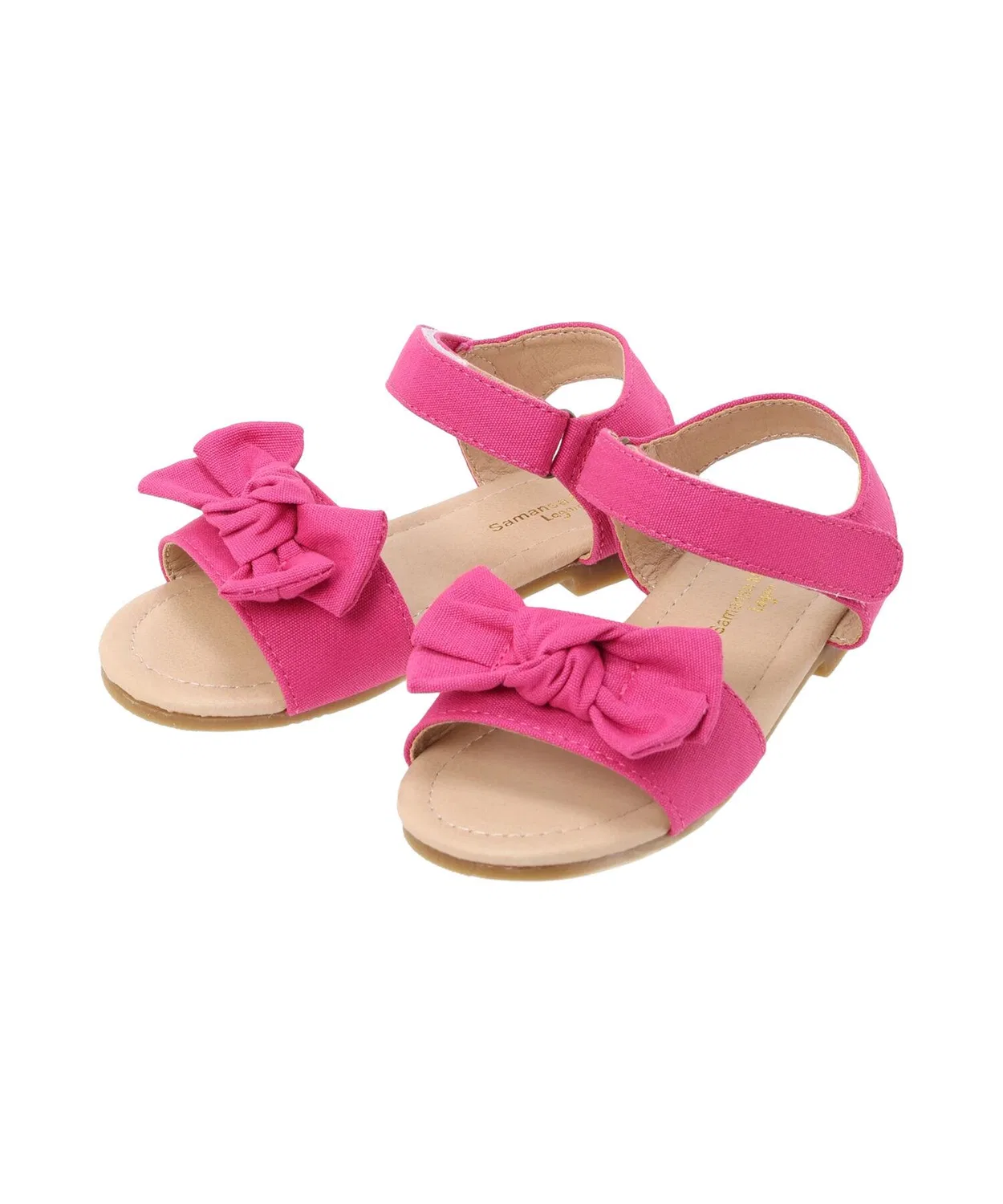 Детские сандалии с бантом Samansa Mos2 Lagom, Pink