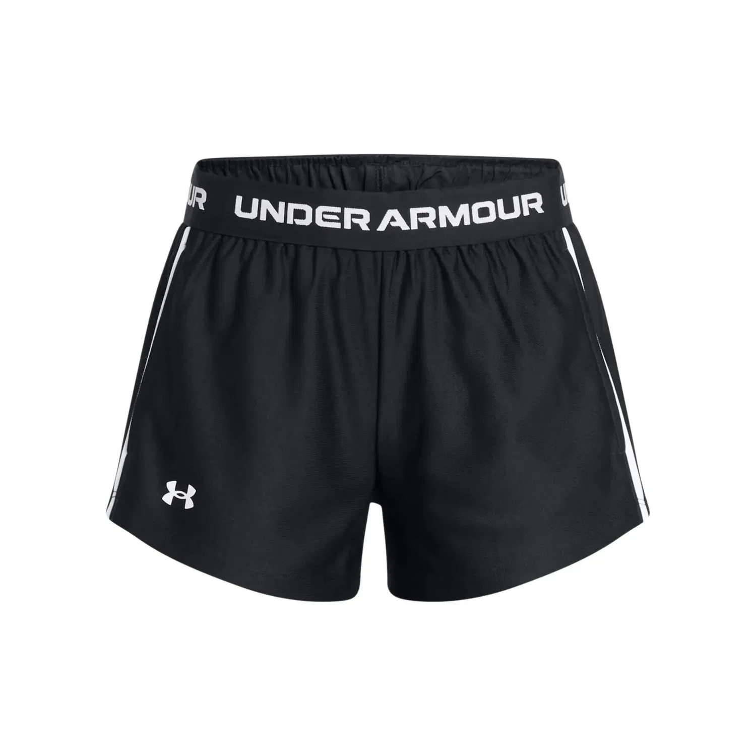 Детские шорты для девочек Tech Play Up Under Armour, Schwarz Weiss