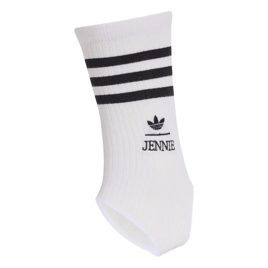 Носки ADIDAS ORIGINALS 'Adiluna Season 2 x Jennie' белого цвета