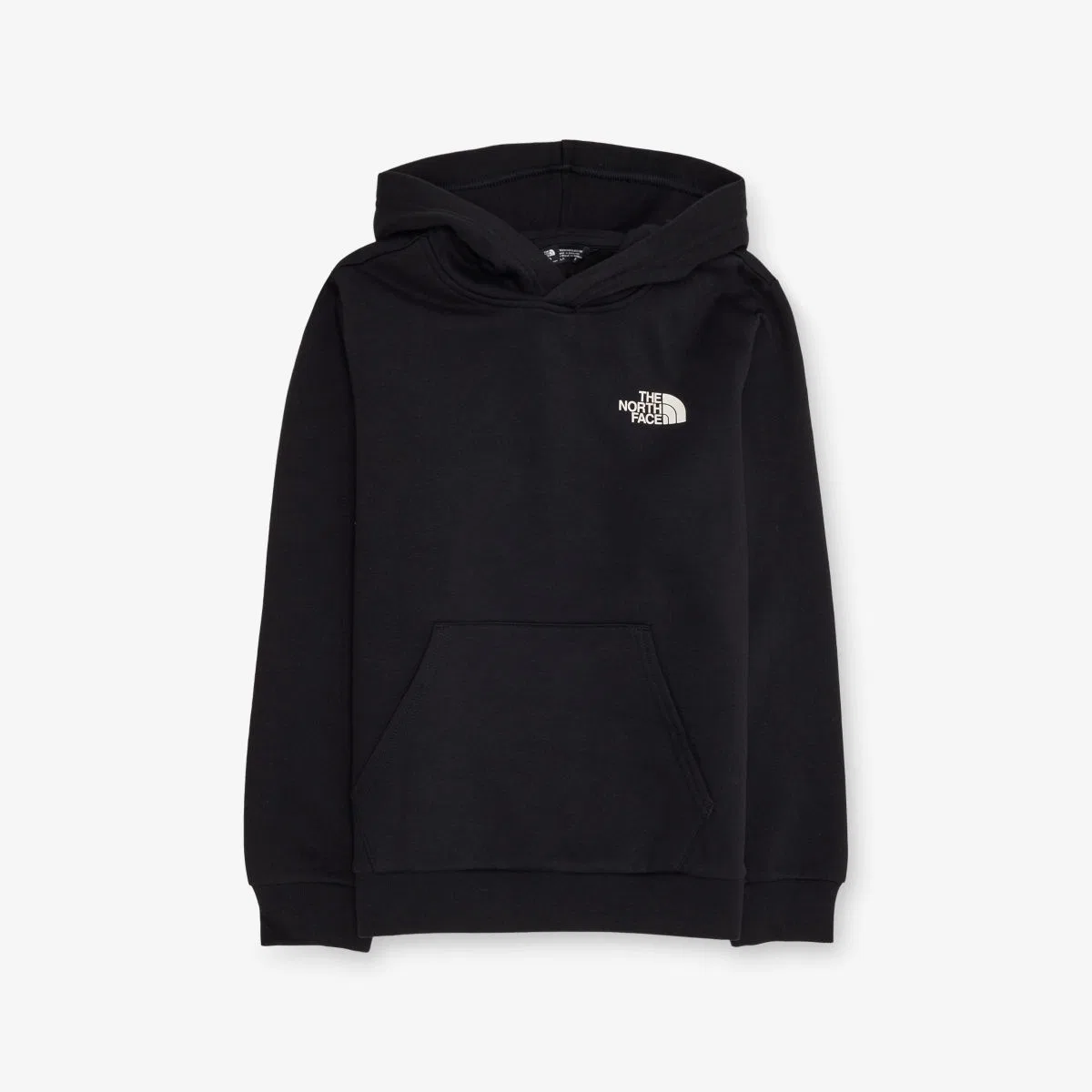 Хлопковая толстовка с капюшоном и логотипом, размеры XS-xxl, возраст 6-16 лет The North Face, черный