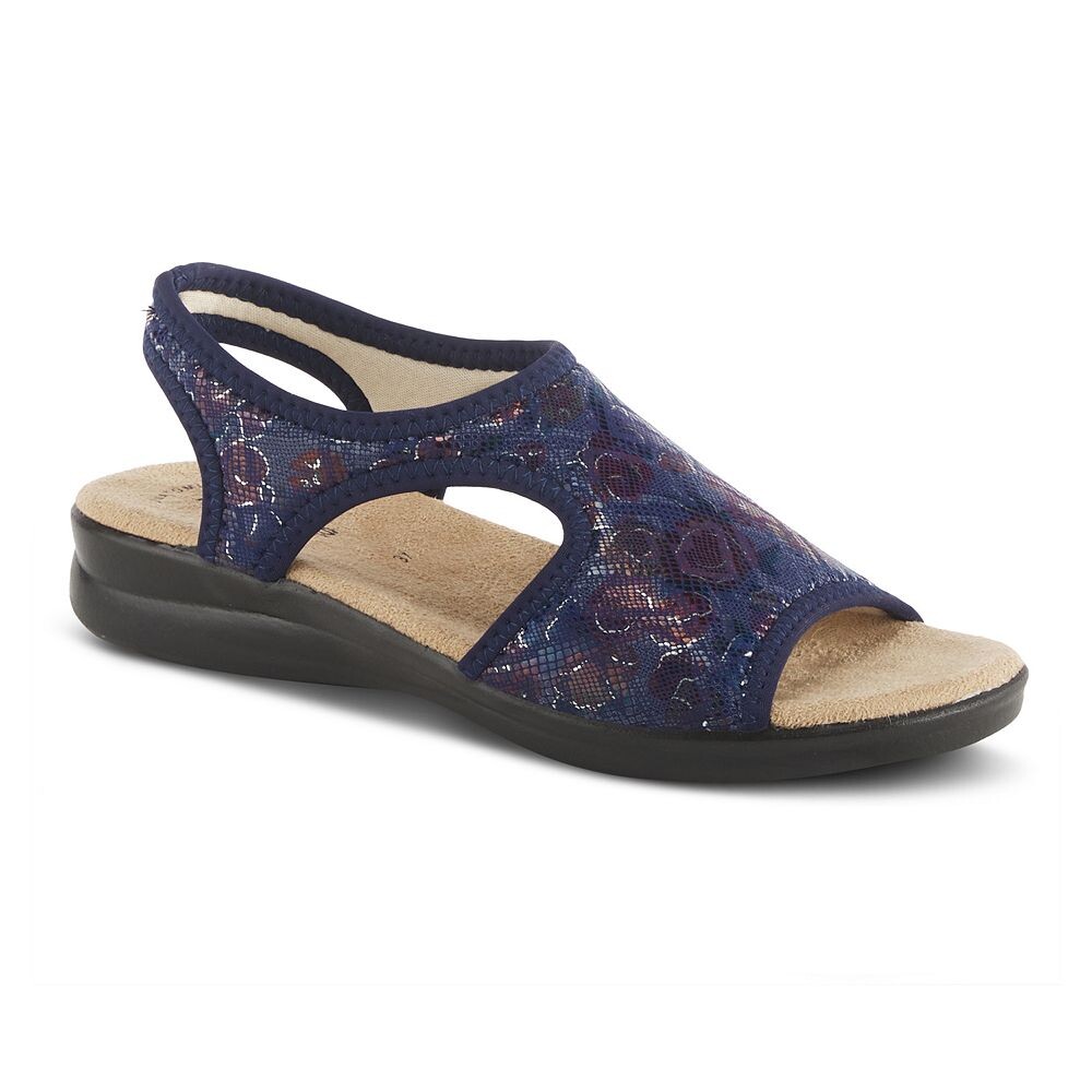 

Женские сандалии Flexus by Spring Step Nyaman с пяткой на пятке, цвет Navy Multi