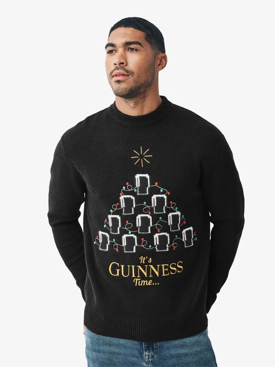 Свитер Next 'Guinness' черного цвета — фото 2