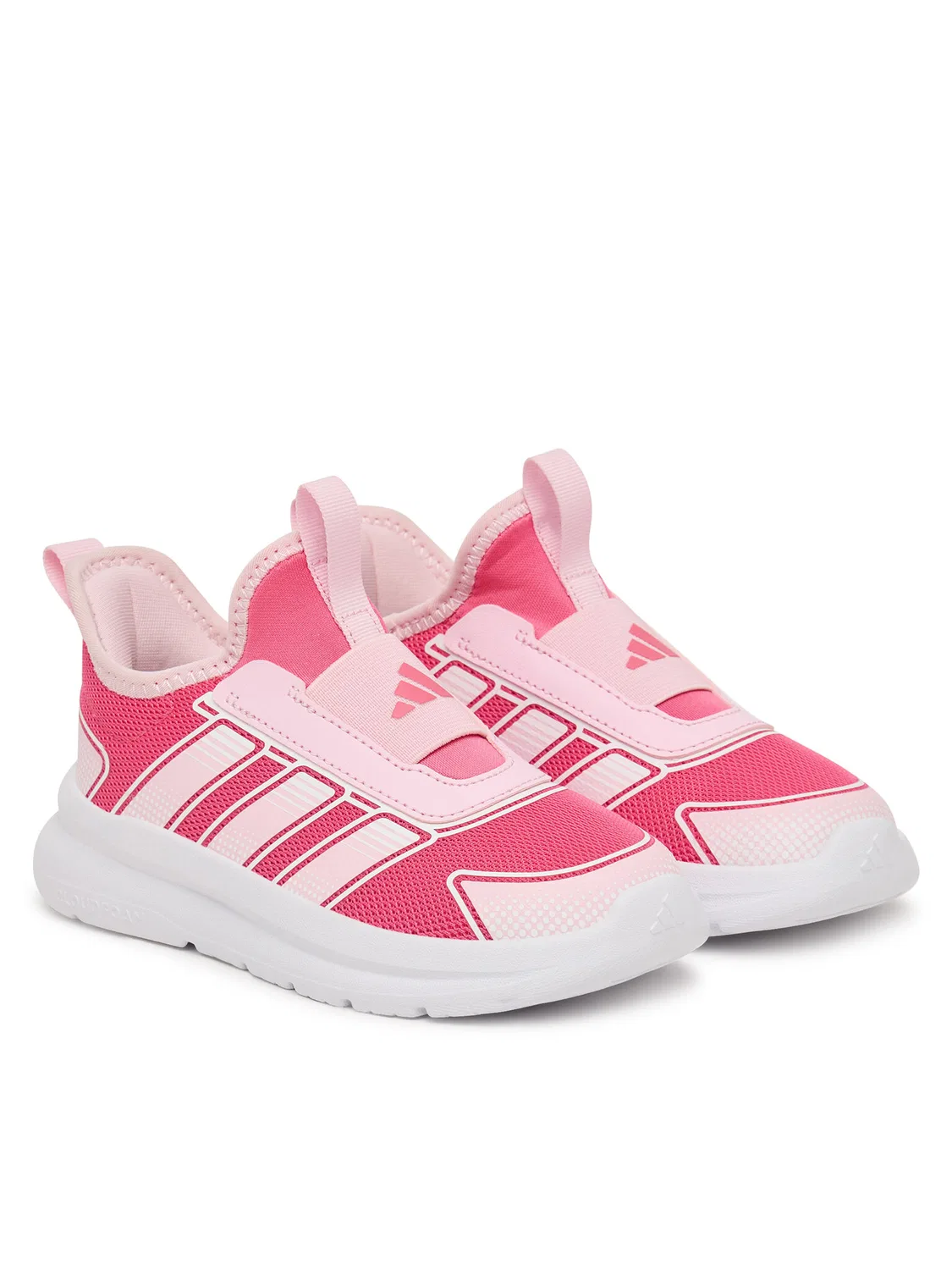 Кроссовки для девочки Tensaur Comfort Shoes Infants Adidas, розовый — фото 2