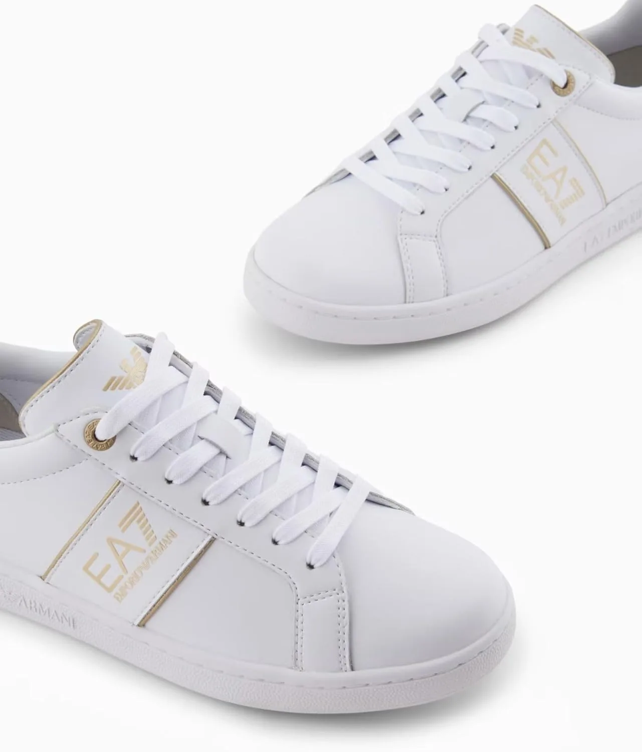 EA7 Emporio Armani Classic X8X102XK346 8056787466739 Кроссовки, белый — фото 3