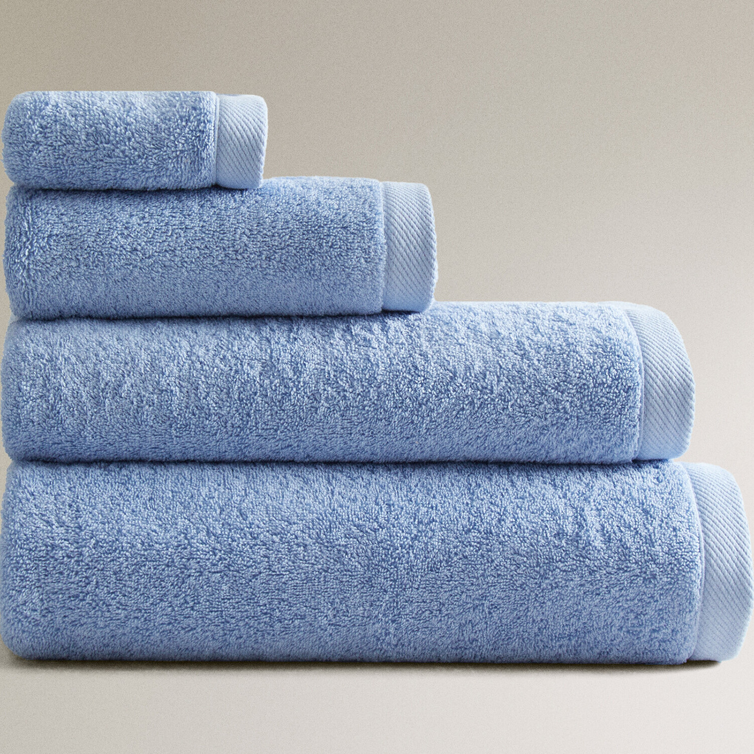 Полотенце Zara Home Cotton, синий
