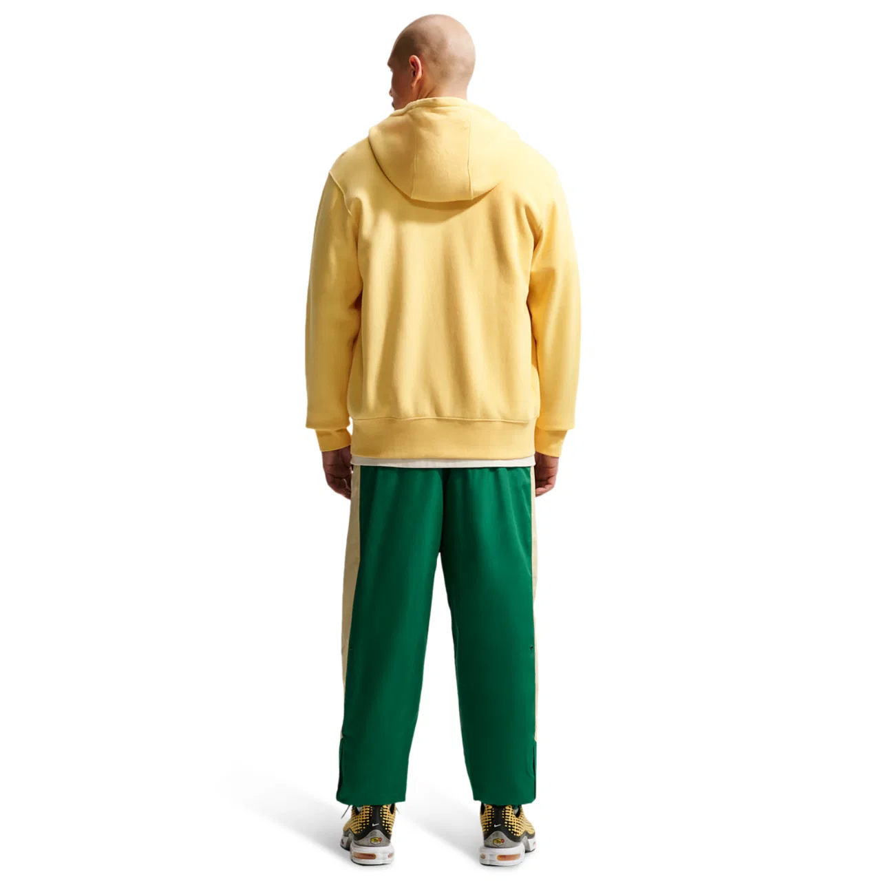 Мужские брюки Windrunner Nike, цвет Topaz Gold/Malachite/Topaz Gold — фото 4
