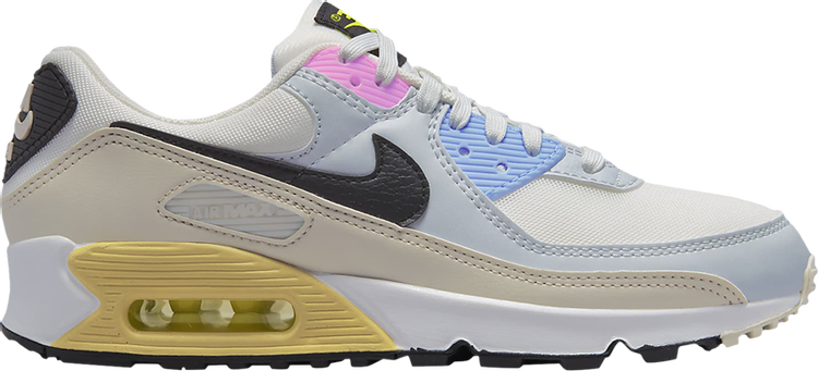 Кроссовки Nike Wmns Air Max 90 'Multi-Color Pastel', многоцветный - фото