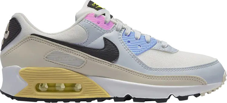 Кроссовки Nike Wmns Air Max 90 'Multi-Color Pastel', многоцветный