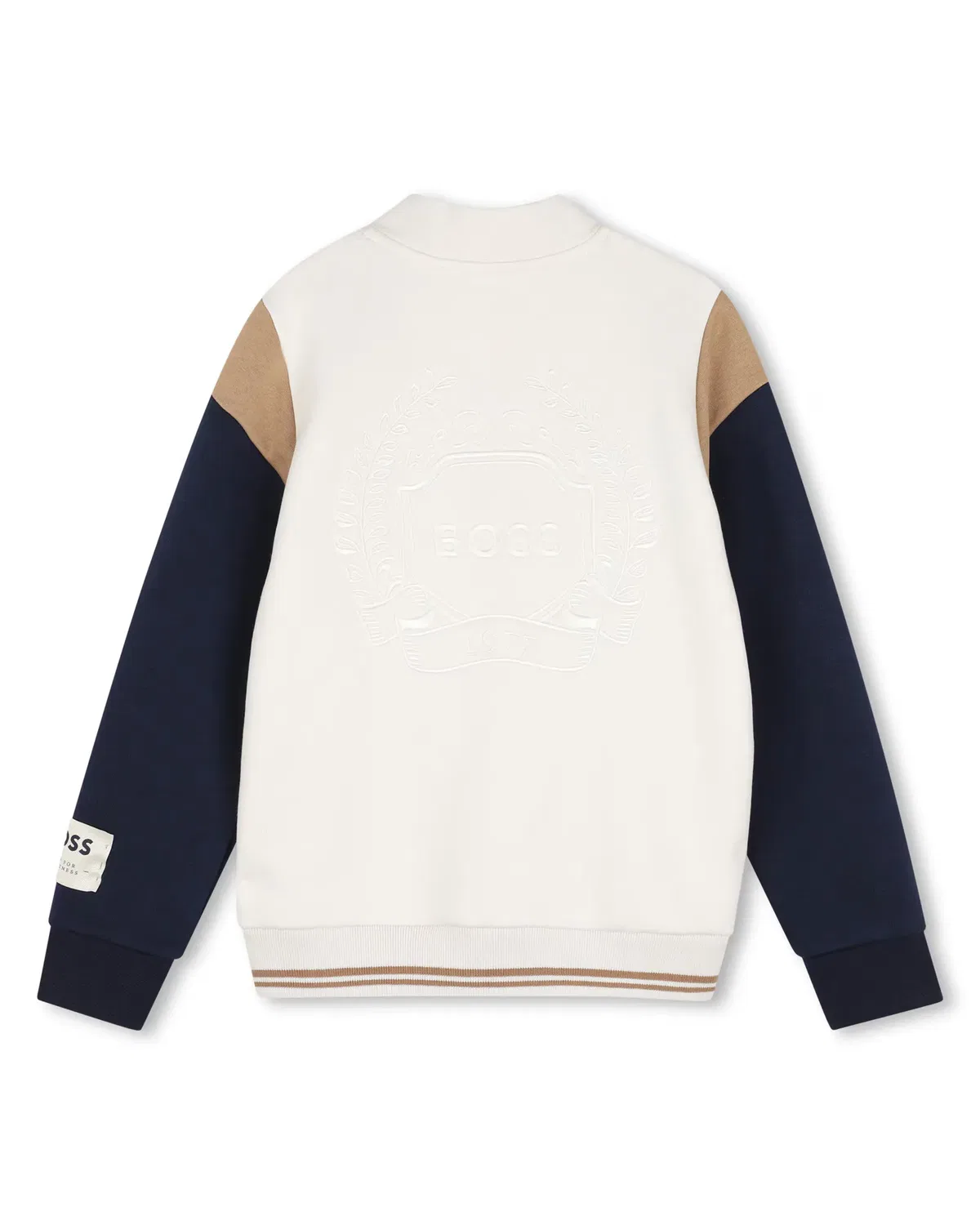 Детская куртка для мальчиков с принтом BOSS Kidswear, Crudo — фото 3