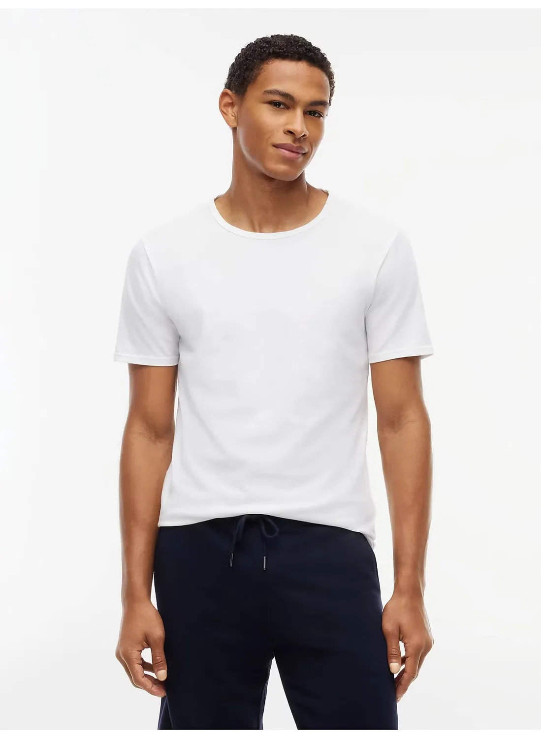 Комплект футболок с вышивкой в виде флага, 3 шт, Tommy Hilfiger, белый — фото 2