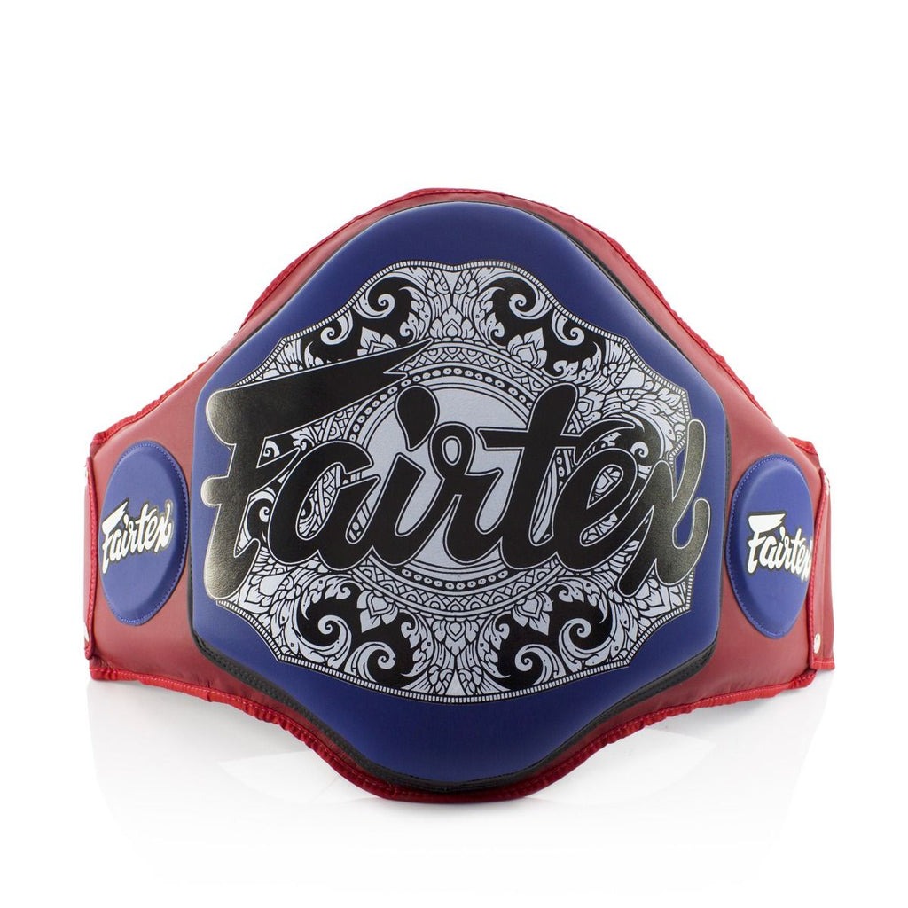 

Защитный пояс Fairtex Microfiber, красный/синий