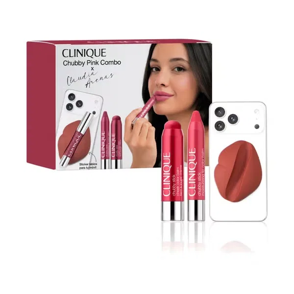 Набор для макияжа губ и щек CLINIQUE Set Chubby Claudia Arenas Pinks