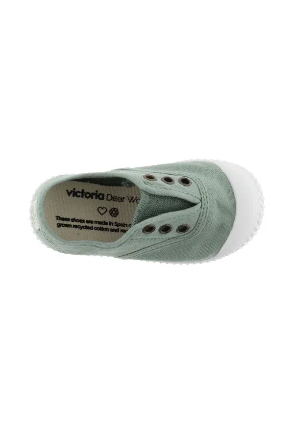 Кроссовки с текстильным верхом Bamba Victoria Shoes, Jade, нефритовый — фото 3