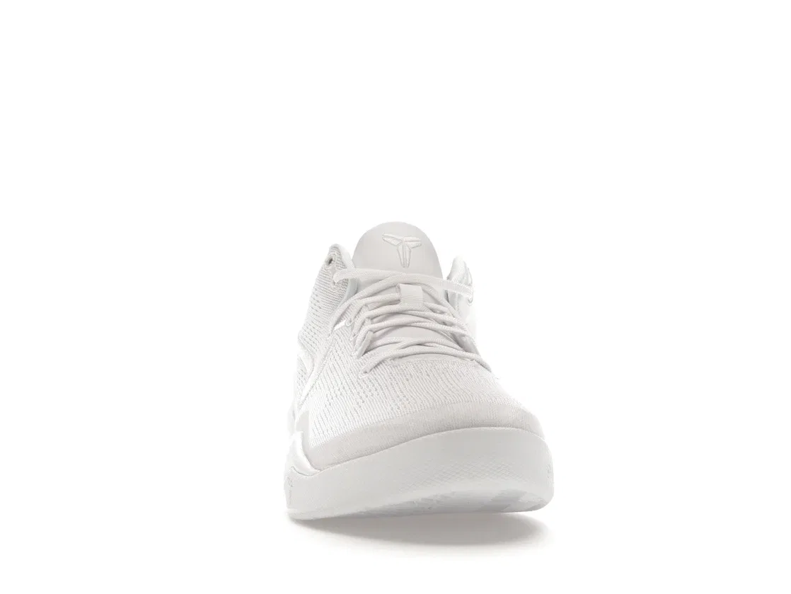 Детские кроссовки для баскетбола с низким верхом Nike Kobe 8 Protro Halo, White/White-White — фото 2