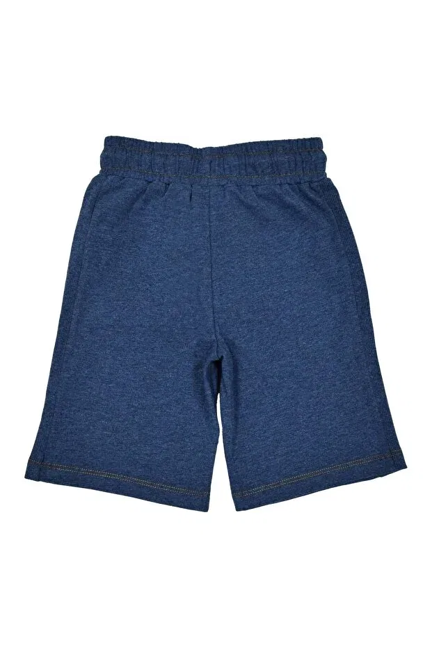 Детские шорты для мальчиков джинсовые Organickid, Navy Blue — фото 3