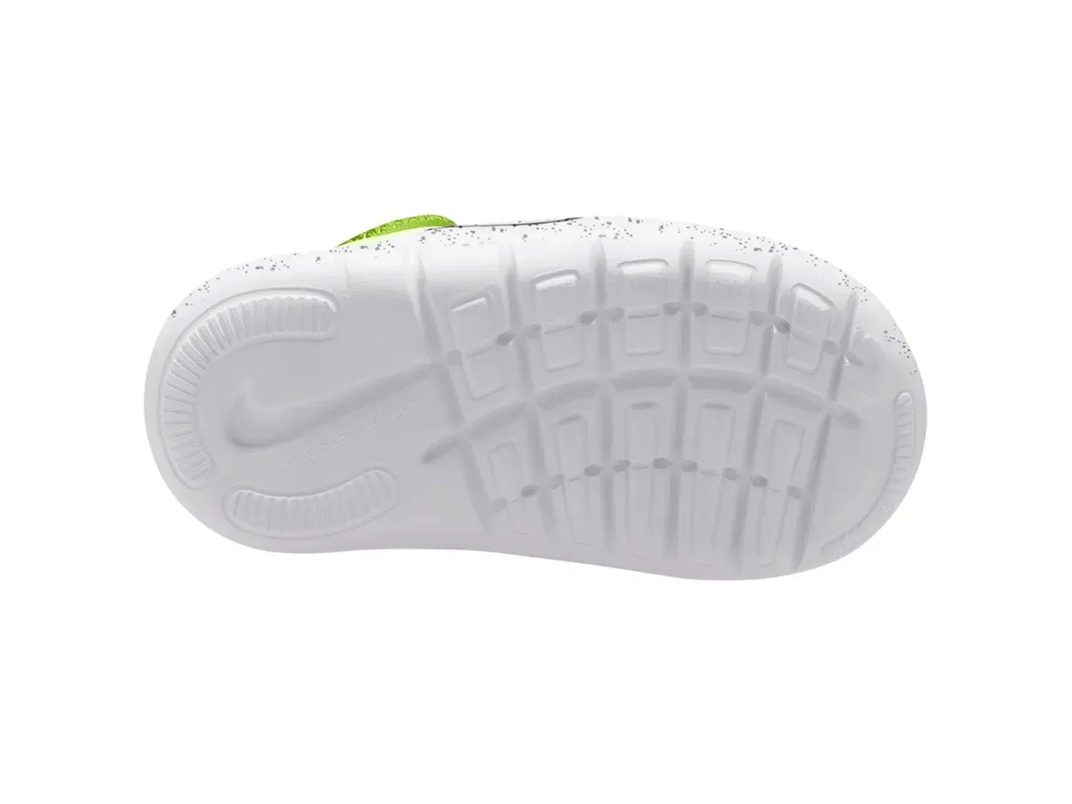 Кроссовки детские Flex Runner 4 Slip-On, Nike, черно-зеленый — фото 3