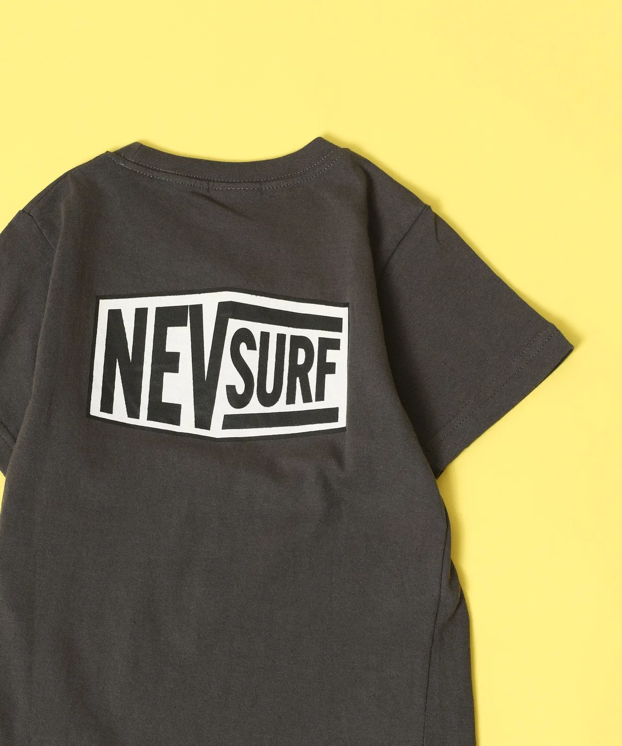 Детская футболка с принтом NEVSURF FUNALIVE, Charcoal