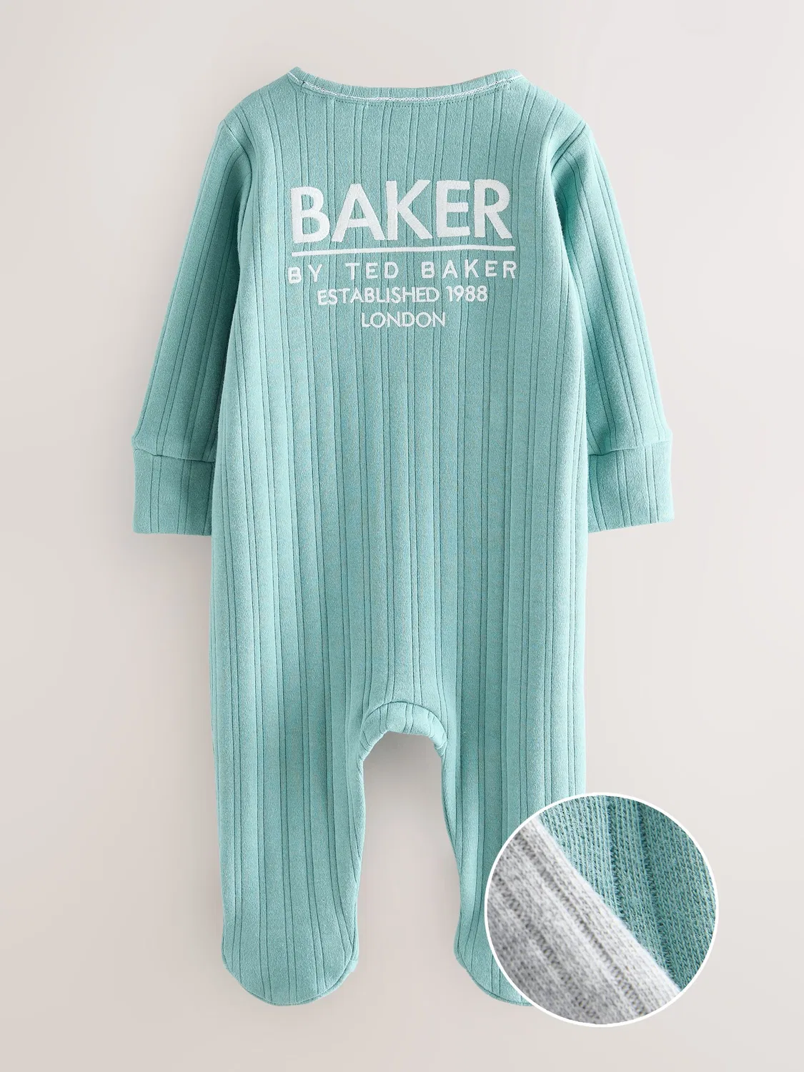 Комплект боди-спальников Baker by Ted Baker, серо-зеленый — фото 3