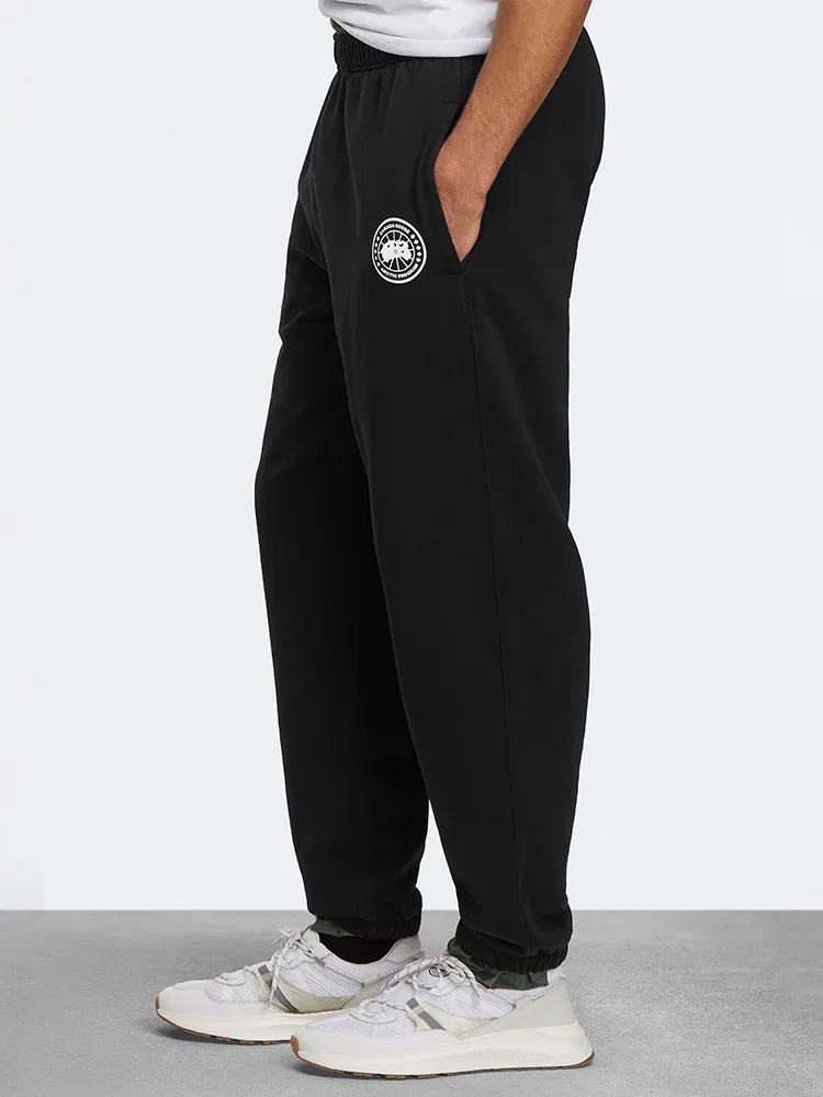 Штаны спортивные jogger, черные, модель Robe CANADA GOOSE, Black — фото 2