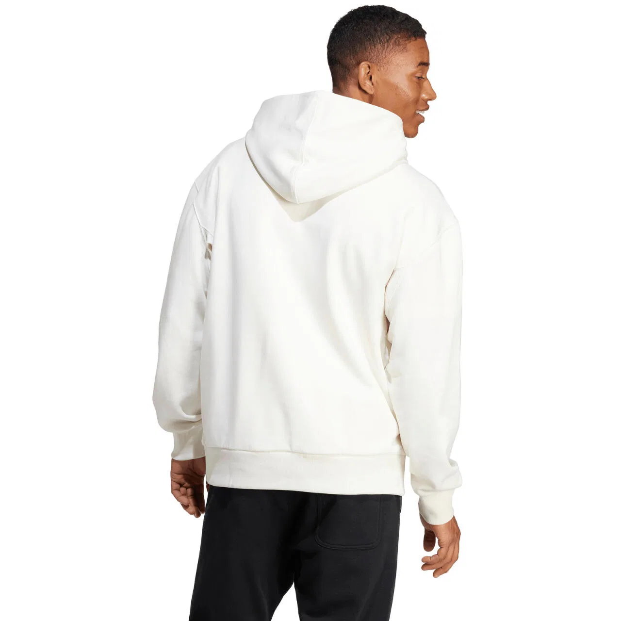 Мужское худи All Szn Fleece Hoodie Adidas, Weiss — фото 3