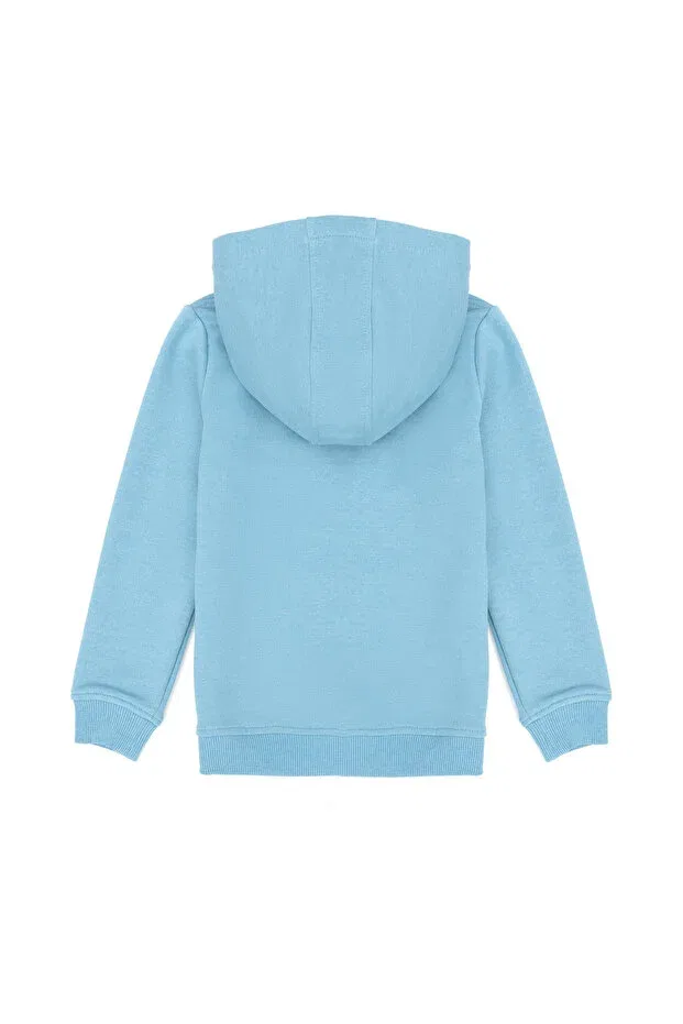 Детское худи для мальчиков хлопковое U.S. Polo Assn., Blue — фото 2