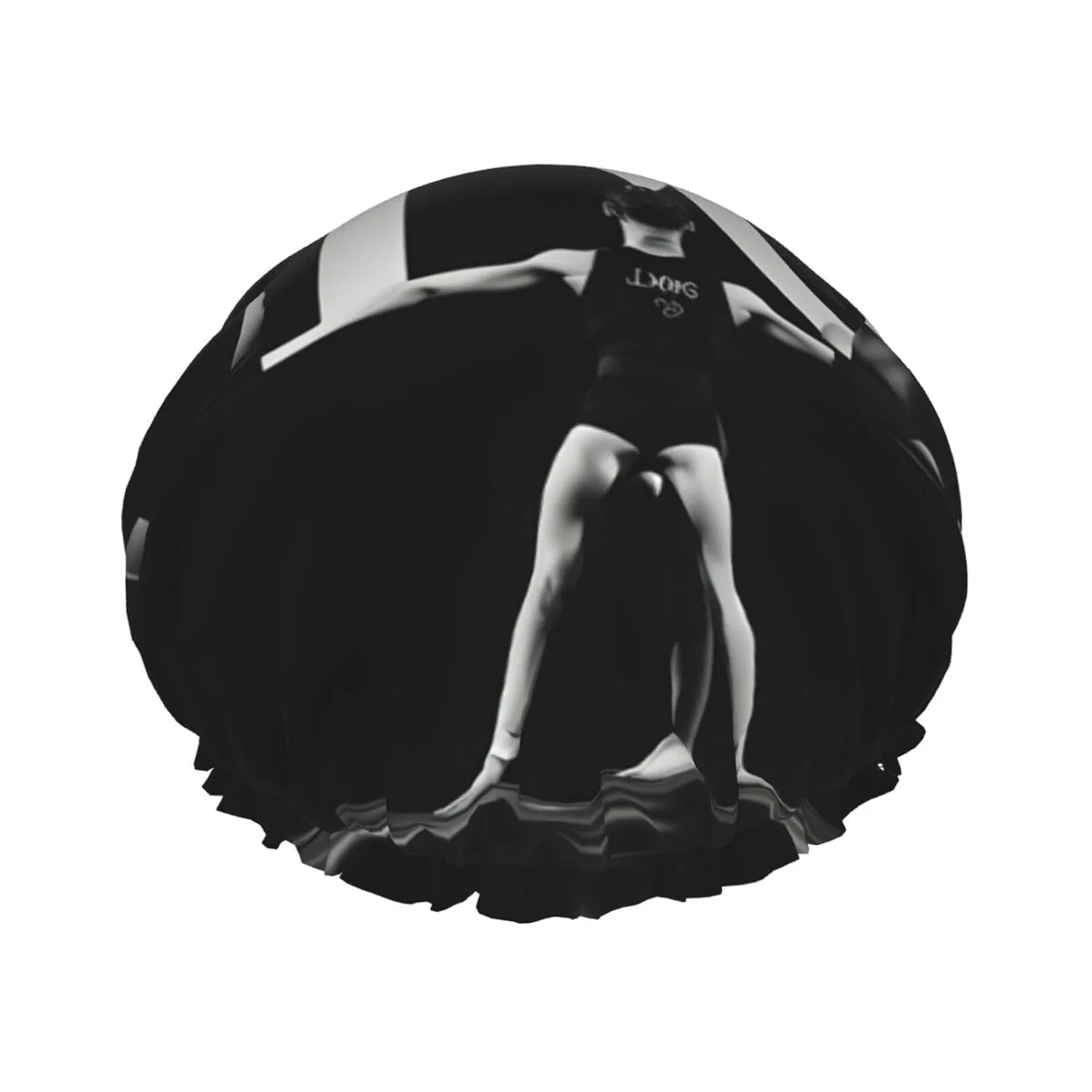 Двухслойная шапочка для душа, PULaif, Love Gymnastik