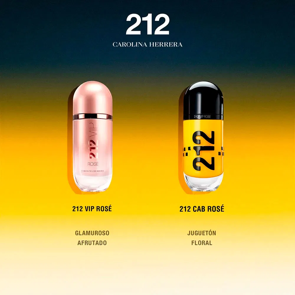 Парфюмерная вода для женщин 212 VIP Rosé 212 Cab Carolina Herrera, 80 мл — фото 3